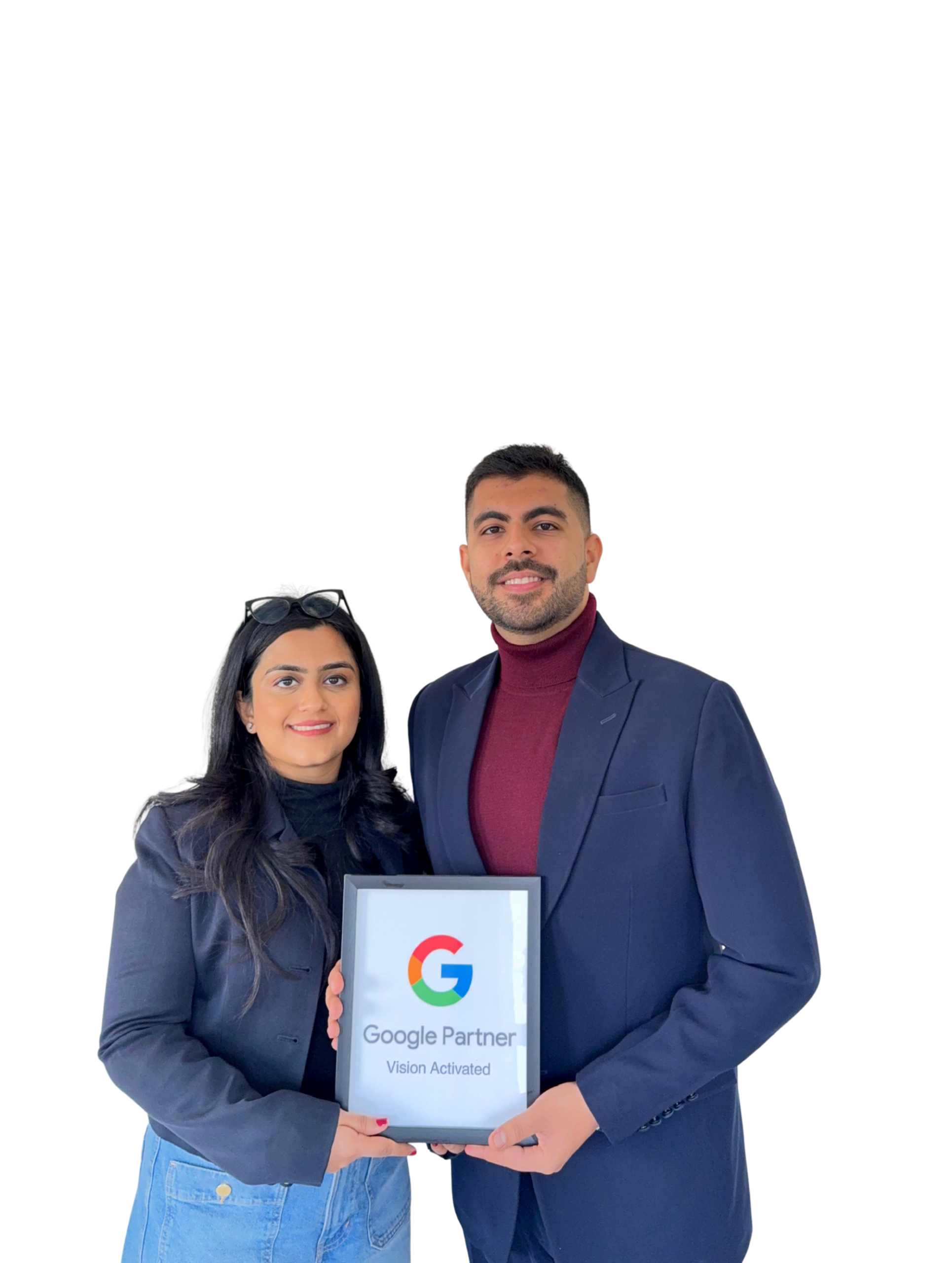 Rashi Kohli and Parth Midda, Founders of Vision Activated